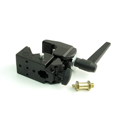 Abbildung von Manfrotto Super Clamp mit kurzem Bolzen Tragbar 15 kg Traglast TÜV Zertifizierung 2909
