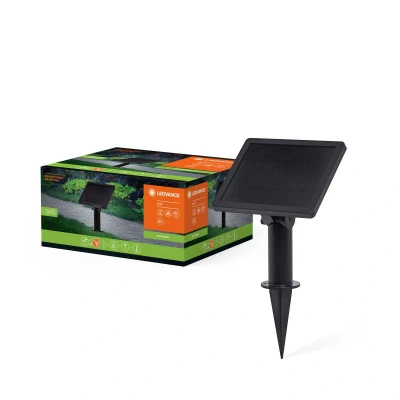 Abbildung von Ledvance ENDURA HYBRID Solar Panel, Hybridleuchten Komponenten, schwarz, Kunststoff, IP67 Schutzklasse, &amp; Stromnetzbetrieb, vielseitige Anwendungsbereiche, einfache Installation