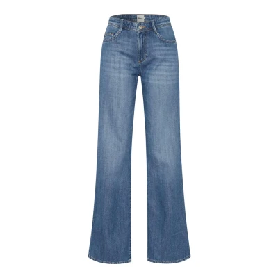 Abbildung von BRAX Style Maine Jeans Straight Leg, Damen, Größe: 36xR, Used regular blue