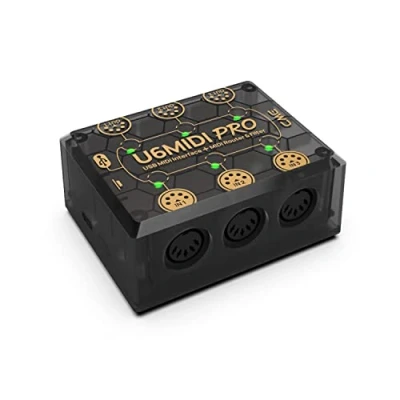 Abbildung von CME U6MIDI Pro MIDI Interface mit Router und Filter Plug and Play USB für Computer 3 in Out Merge, Split, Thru