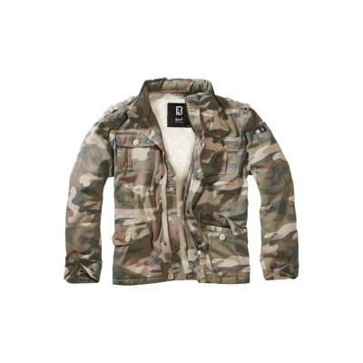 Abbildung von Brandit Britannia Übergangsjacke, Herren, Größe: Small, Light woodland