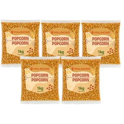 Abbildung von Malinowe Körner Popcorn 5x1kg Mais