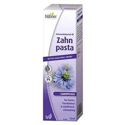 Abbildung von Anton Hübner Zahnpasta Schwarzkümmel Öl, Schwarz, 50 ml
