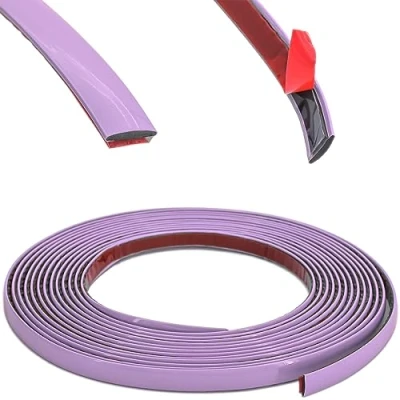 Abbildung von RECAMBO Zierleiste Pink Vielseitig, Flexibel &amp; Selbstklebend 10mm x 5m