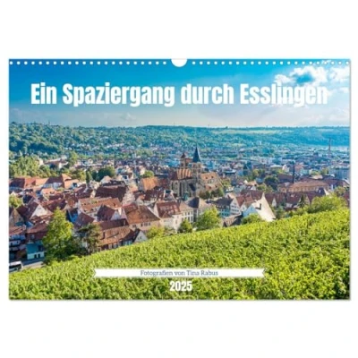 Abbildung von Ein Spaziergang durch Esslingen (Wandkalender 2025 DIN A3 quer), CALVENDO Monatskalender