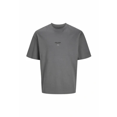 Abbildung von Jack &amp; Jones Jjeurban EDGE Studio TEE O NECK Tshirt print, Herren, Größe: Medium, Castlerock