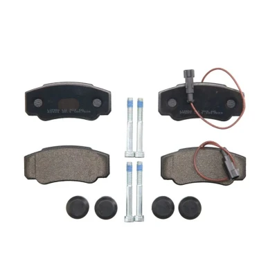 Abbildung von BRECK 23921 00 703 10 Bremsbelagsatz inkl. Verschleißwarnkontakt mit Bremssattelschrauben NISSAN: NT400 Cabstar, Cabstar