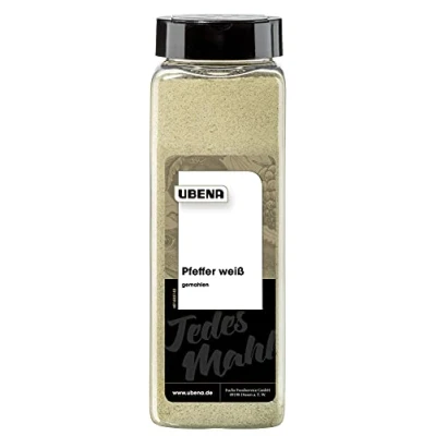 Abbildung von Ubena Pfeffer weiß Gemahlen 600 g, 1er Pack (1 x 0.6 kg)