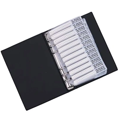 Abbildung von DollaTek Kondensator 0805 (0.5pF 10uF) 92 Wert x 50pcs = 4600pcs SMD SMT kombiniert Beispiel Buch Kit