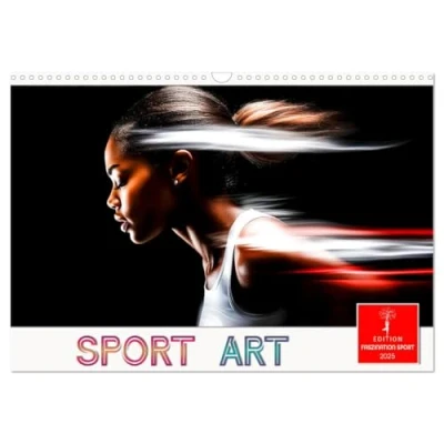 Abbildung von Sport Art (Wandkalender 2025 DIN A3 quer), CALVENDO Monatskalender