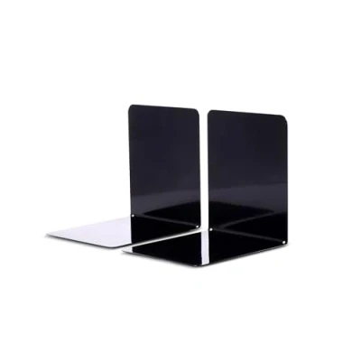 Abbildung von MAUL Buchstützen schwarz 12,0 x 14,0 cm 2 Stück