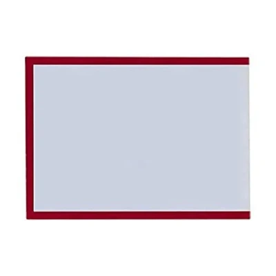 Abbildung von Bi Office Dokumentenhalter DIN A4 Rot, magnetisch 5 stücke