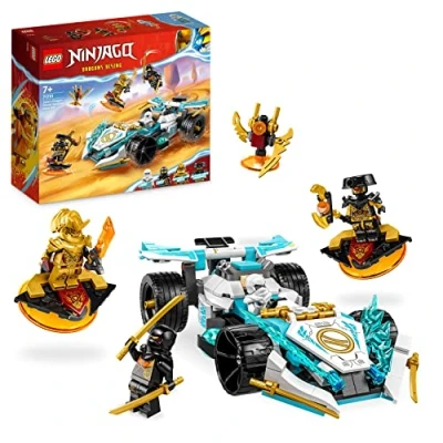 Abbildung von LEGO Ninjago 71791 Zanes Drachenpower Spinjitzu Rennwagen