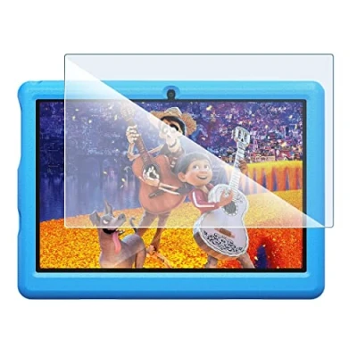 Abbildung von KARYLAX Displayschutzfolie aus flexiblem Glas, Härtegrad 9H, kratzfest, kompatibel mit AOCWEI X700 Android 13 Tablet Kinder 10 Zoll