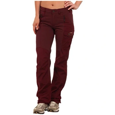 Abbildung von Fjällräven Damen Wanderhose Nikka, Dark Garnet, 36, F89236 356