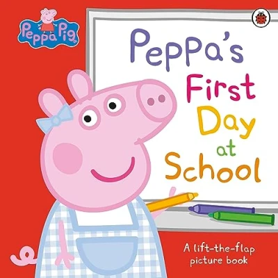 Abbildung von Peppa Pig: Peppa’s First Day at School: A Lift the Flap Picture Book
