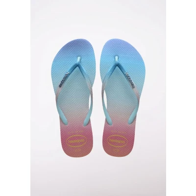 Abbildung von Havaianas FLIP FLOP SLIM Gradient Sunset Zehentrenner, Damen, Größe: 39 40, White Schuhe