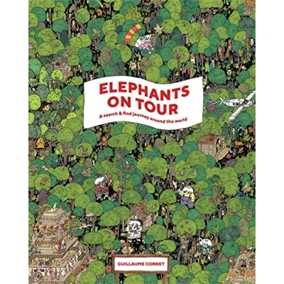Abbildung von Elephants on Tour: A Search &amp; Find Journey Around the World
