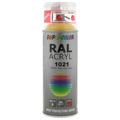 Abbildung von DUPLI COLOR 349522 RAL Lack Spraydose 1021 AUTO 30 0540 grün metallic 400 ml