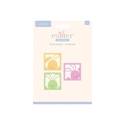 Abbildung von CC Easter Mini Collectie Snijmal Bunny Triptych