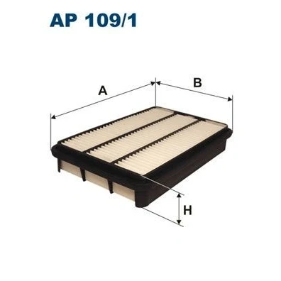 Abbildung von FILTRON AP 109/1 Luftfilter 52 200 310 Filtereinsatz OPEL: Monterey A, B