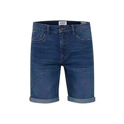 Abbildung von Solid Sdmoyat Jeans Shorts, Herren, Größe: Small, Middle blue denim