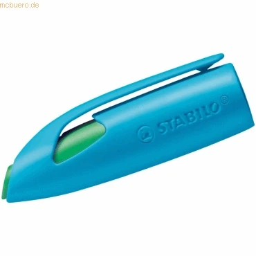 Abbildung von Kappe für ergonomischen Schulfüller STABILO EASYbirdy in himmelblau/grasgrün