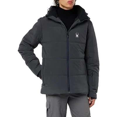 Abbildung von Spyder Liability Insulated Winterjacke, Herren, Größe: XL, Ebony