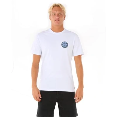 Abbildung von Rip Curl Passage Tshirt print, Herren, Größe: Medium, White