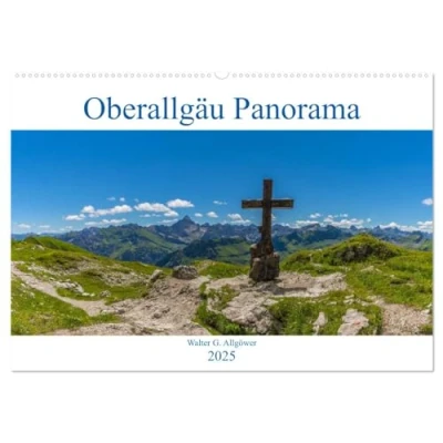 Abbildung von Oberallgäu Panorama (Wandkalender 2025 DIN A2 quer), CALVENDO Monatskalender