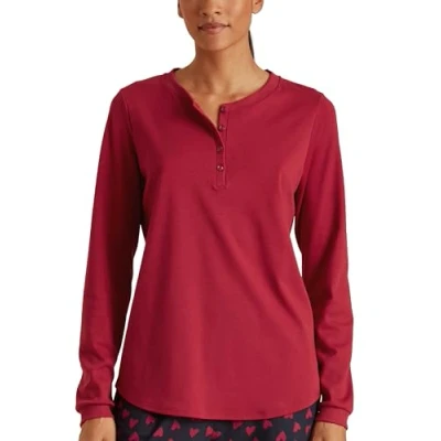 Abbildung von Calida Langarmshirt, Damen, Größe: 36/38, Rio red