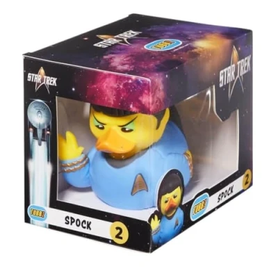Abbildung von TUBBZ Box Ausgabe Spock Sammler Vinyl Gummiente Figur Offizielles Star Trek Merchandise Fernsehen, Filme &amp; Videospiele