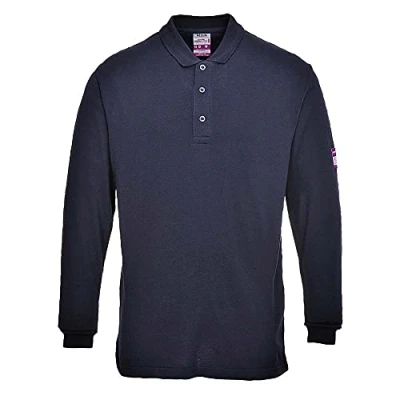 Abbildung von FR Antistatic Polo Shirt Color: Navy Talla: 4XL