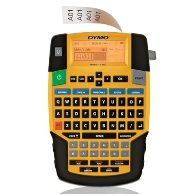 Abbildung von DYMO Rhino 4200 Kit for Wires and Cables, 1852995 (for Cables), schwarz
