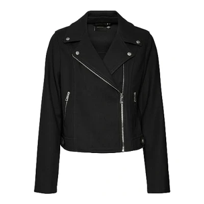 Abbildung von Vero Moda Vmpop Short Biker Jacket Leichte Jacke, Damen, Größe: XL, Black