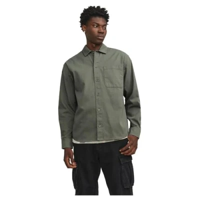 Abbildung von Jack &amp; Jones Leichte Jacke, Herren, Größe: Large, Agave green