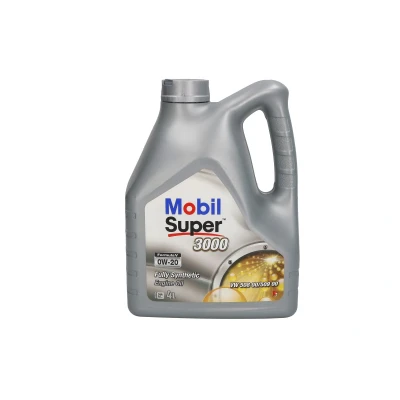 Abbildung von Mobil Super 3000 Formula V 0W 20 4l Motoröl 155856 VOLKSWAGEN: T Cross, Golf VIII Schrägheck, Sportsvan, TOYOTA: Yaris II Schrägheck