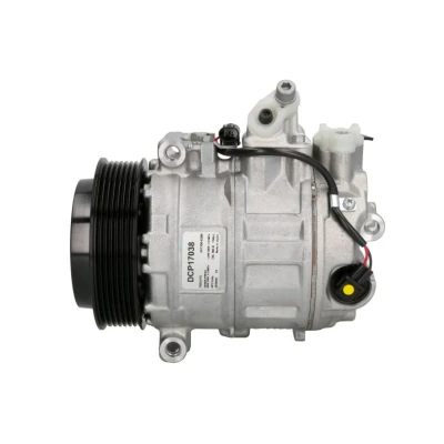 Abbildung von DENSO DCP17038 Kompressor 7SEU17C PAG 46 R 134a MERCEDES BENZ: C Klasse Limousine, E T modell, CLK Cabrio