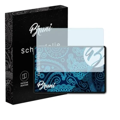 Abbildung von Bruni Schutzfolie kompatibel mit Teclast P50S Folie, glasklare Displayschutzfolie (2X)