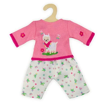 Abbildung von Puppen Pullover mit Hose Alpaka Oskar, Gr. 28 35 cm