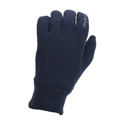 Abbildung von SealSkinz Unisex Windproof All Weather Knitted Glove, Dark Navy, L EU