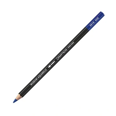 Abbildung von Caran d&#039;Ache Museum Aquarelle Bleistift 3510.640/ NR 640 DARK ULTRAMARINE/DUNKELULTRAMARIN. FSC (1 Stück/ (Pack of 1)