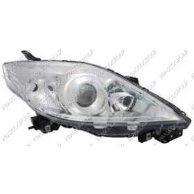Abbildung von PRASCO MZ4284914 Scheinwerfer links H7, HB3 schwarz MAZDA: 5