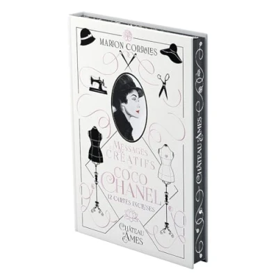 Abbildung von Messages créatifs de Coco Chanel: 12 cartes incluses