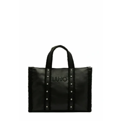 Abbildung von LIU JO Shopping WITH Strap Bag, Damen, Größe: One Size, Black