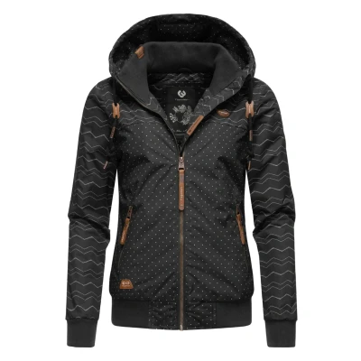 Abbildung von Ragwear Nuggie ZIG ZAG INTL Winterjacke, Damen, Größe: 3XL, Black