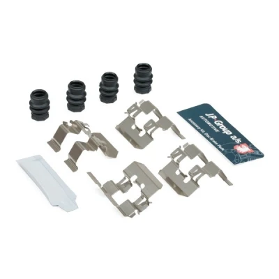 Abbildung von JP GROUP 4664001410 Zubehörsatz, Scheibenbremsbelag SUBARU: Legacy 5 Kombi, XV I, Forester IV