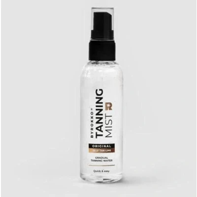 Abbildung von BYROKKO Tanning Nebel Selbstbräuner Gesicht, Hals und Brustbräuner Feuchtigkeit Bräunung des Gesichts Keine Flecken 100 ML Spray