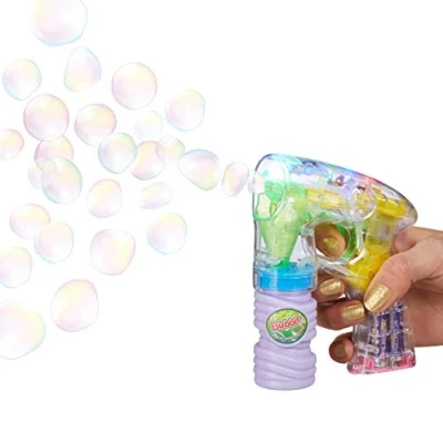 Abbildung von relaxdays Seifenblasenpistole LED