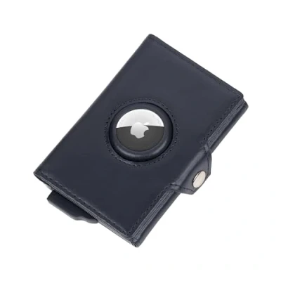 Abbildung von TROIKA Kartenetui mit Aussparung für APPLE AirTag® MENS SMART WALLET